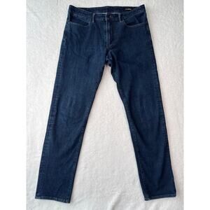 Bonobos Slim Jeans Mens Size 34x36 Dark Wash Straight Stretch Denim